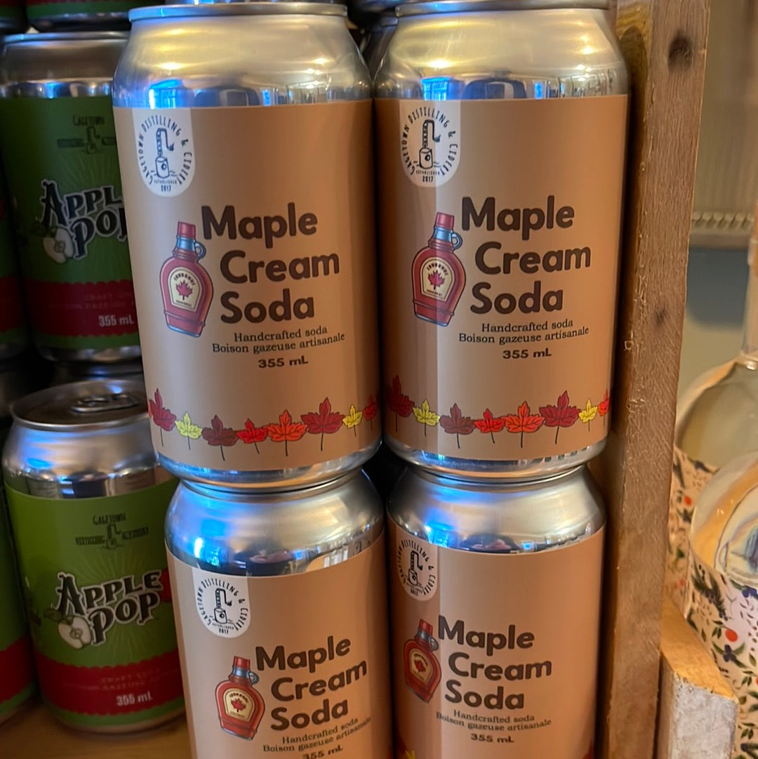 Maple Cream Soda 355 ml can – Gagetown Distilling & Cidery