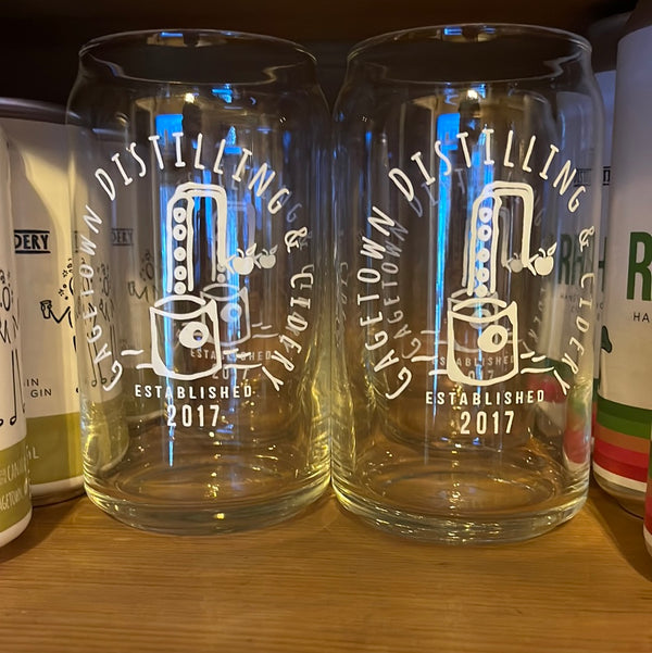 GD & C Can Glass 16 oz